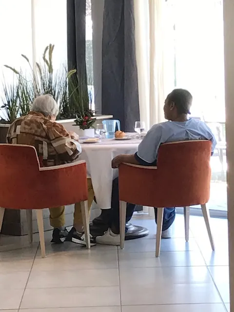 Un déjeuner au restaurant de l'Etrier
