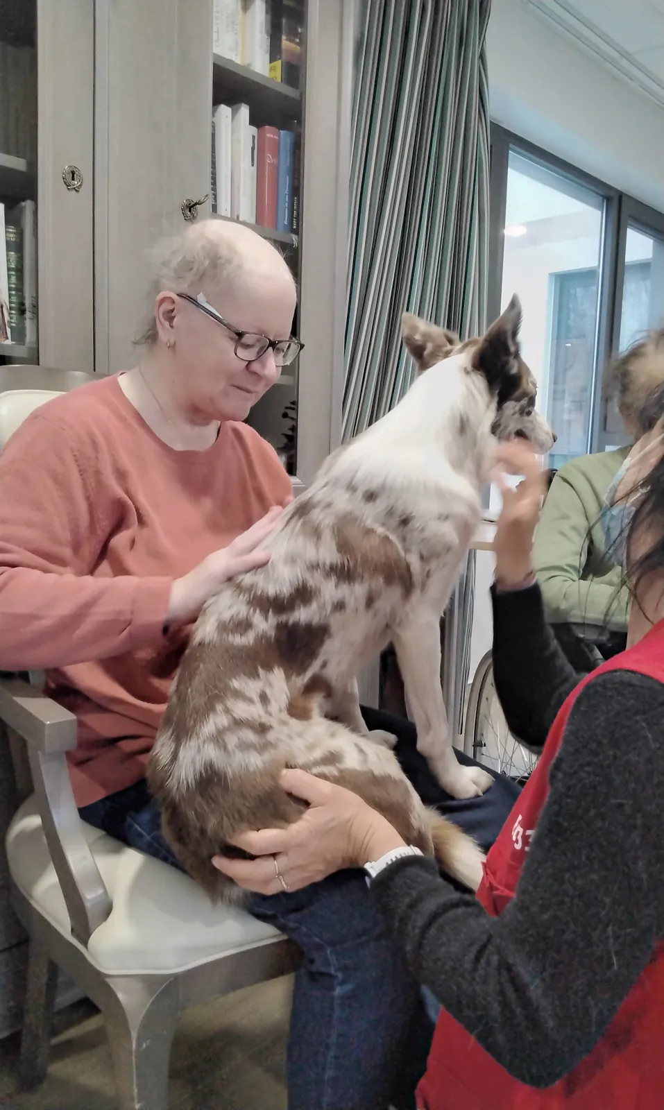 Chiens visiteurs : un moment magique pour nos résidents !