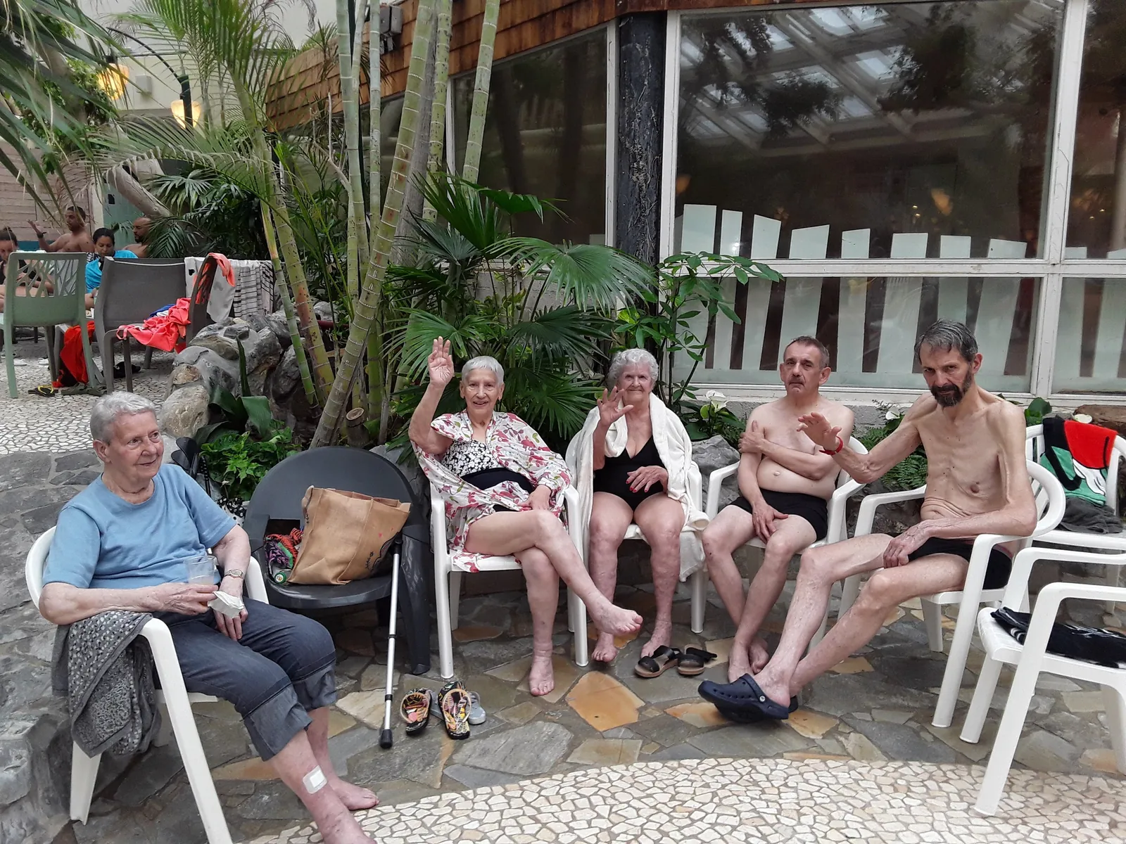 Nouvelle journée à Center parcs : entre piscine et pluie ! 
