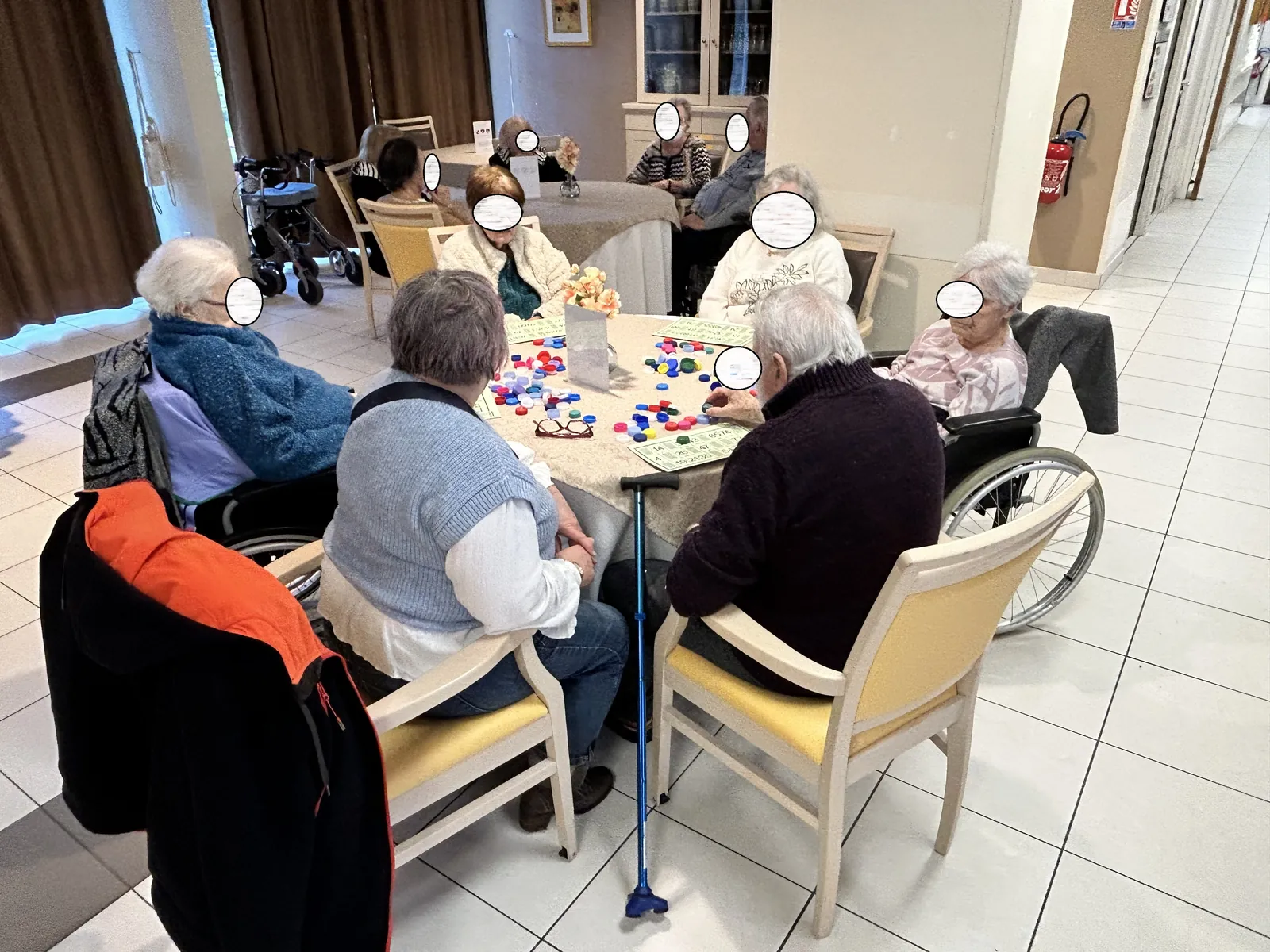 Rencontre inter-résidences autour d’un loto gourmand