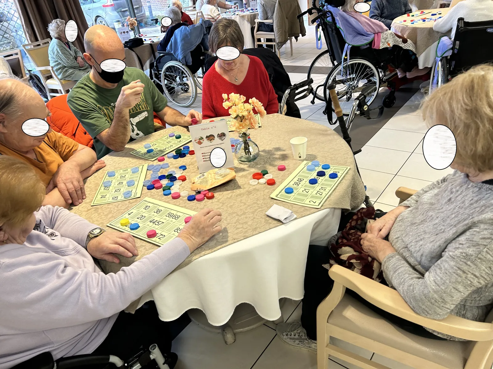 Rencontre inter-résidences autour d’un loto gourmand