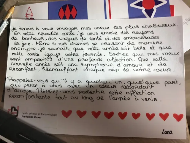 Cartes de vœux inconnues 