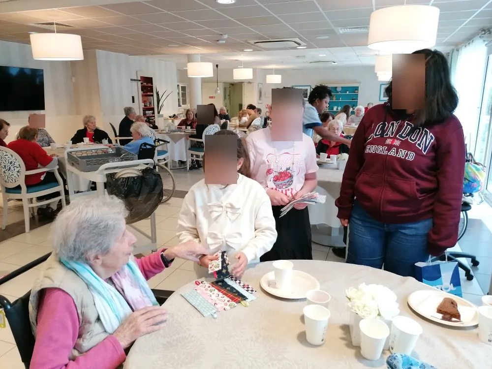 L'heureuse attente des résidents de l'EHPAD d'Esbly 