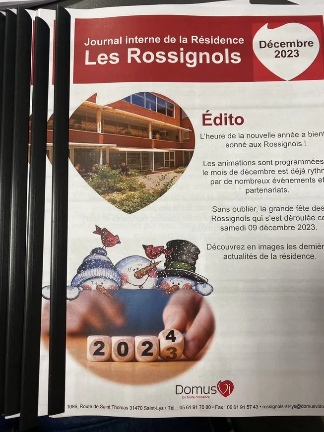 Le journal des Rossignols est arrivé ! 