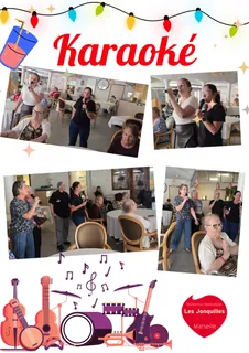 Le karaoké, un moment de convivialité à la maison de retraite Les Jonquilles