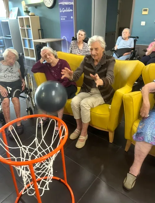 Le basket adapté s'invite en unité protégée
