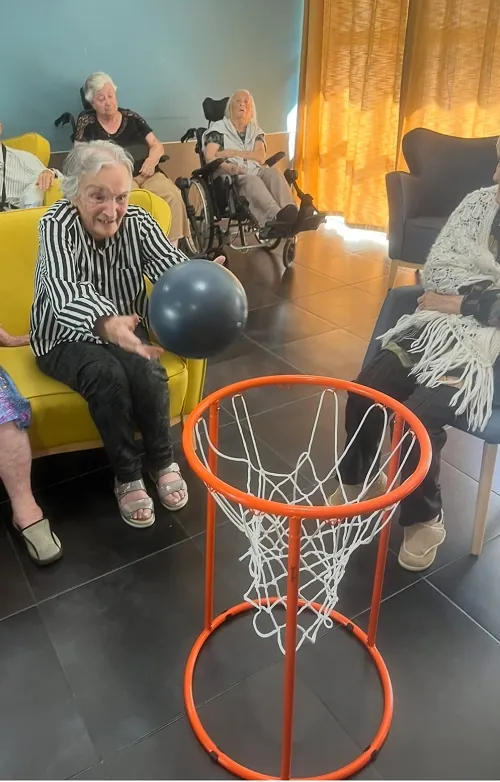 Le basket adapté s'invite en unité protégée