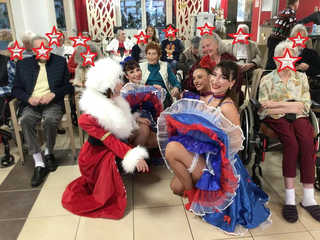 Un Joyeux Noël à la résidence les Vallières de Cagnes-sur-Mer 