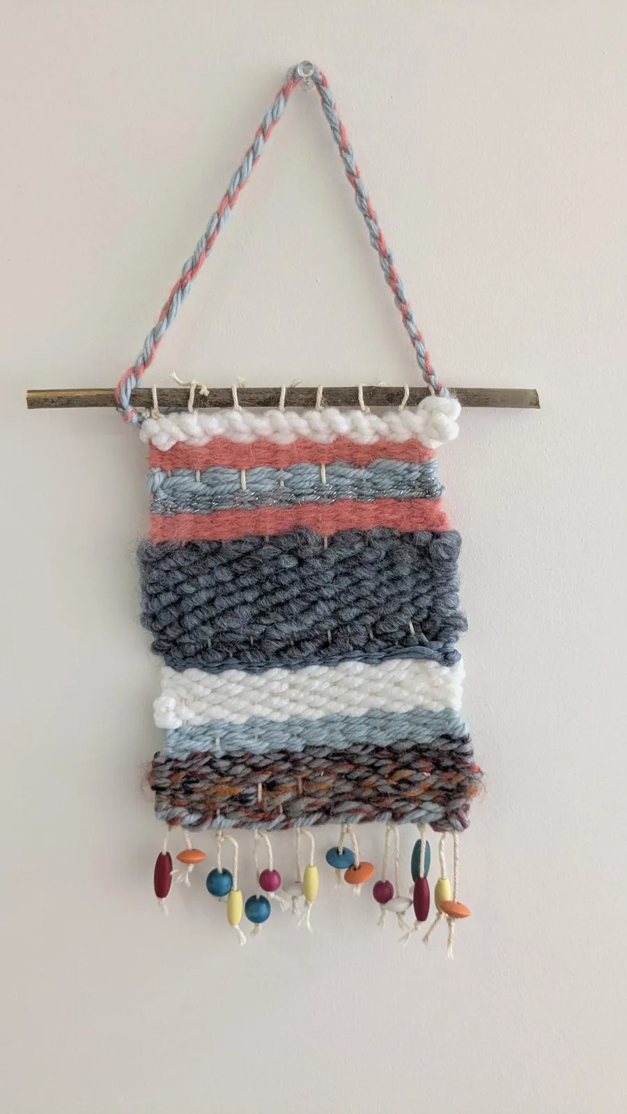 Atelier tissage, deuxième séance.
