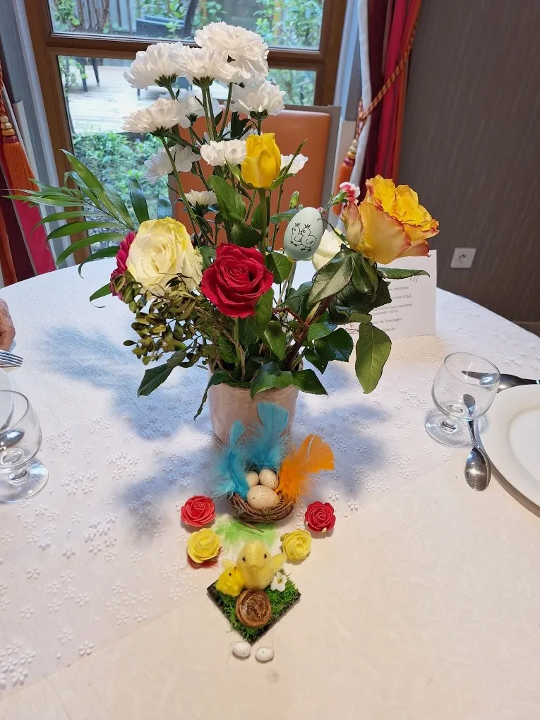 Après-midi florale à la résidence Granger
