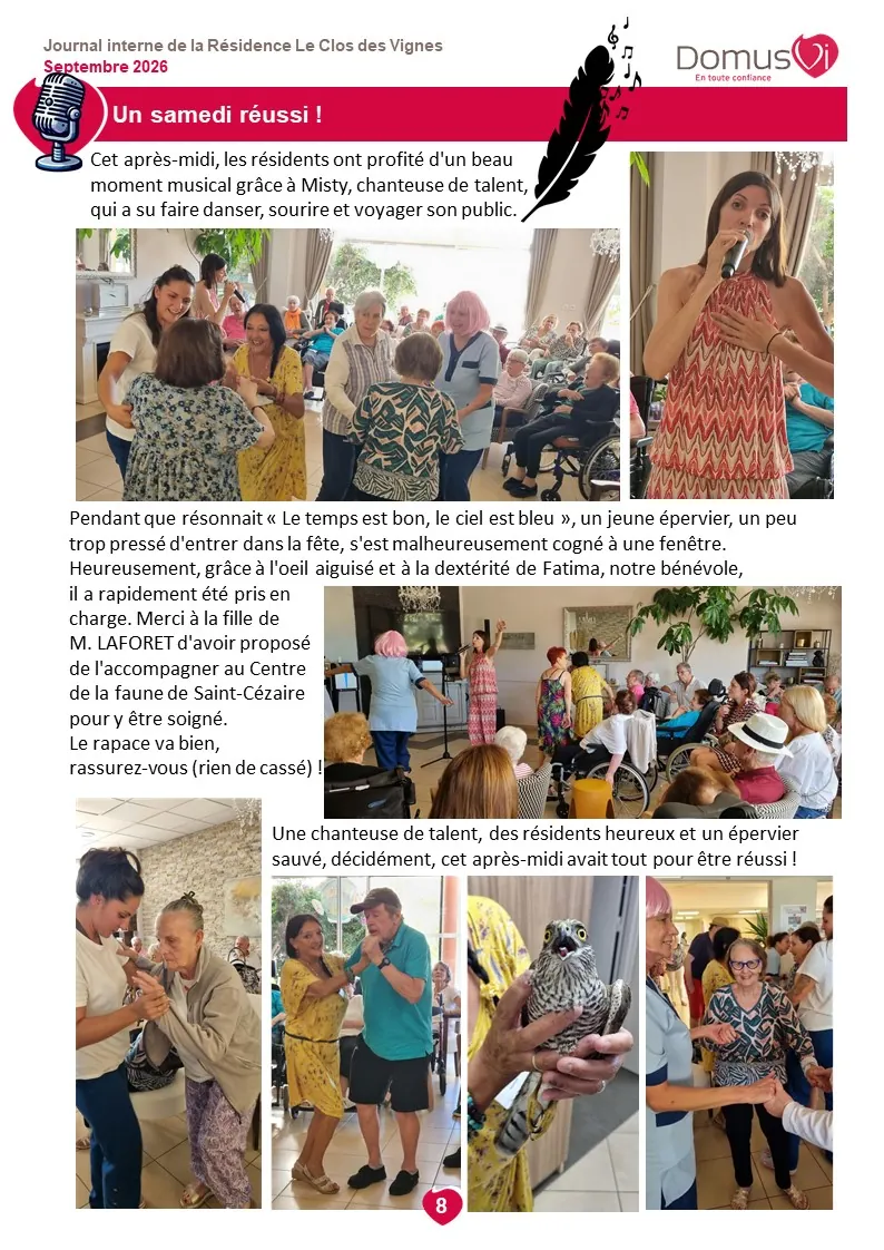 L'ECHO DU CLOS - Edition Septembre 2026