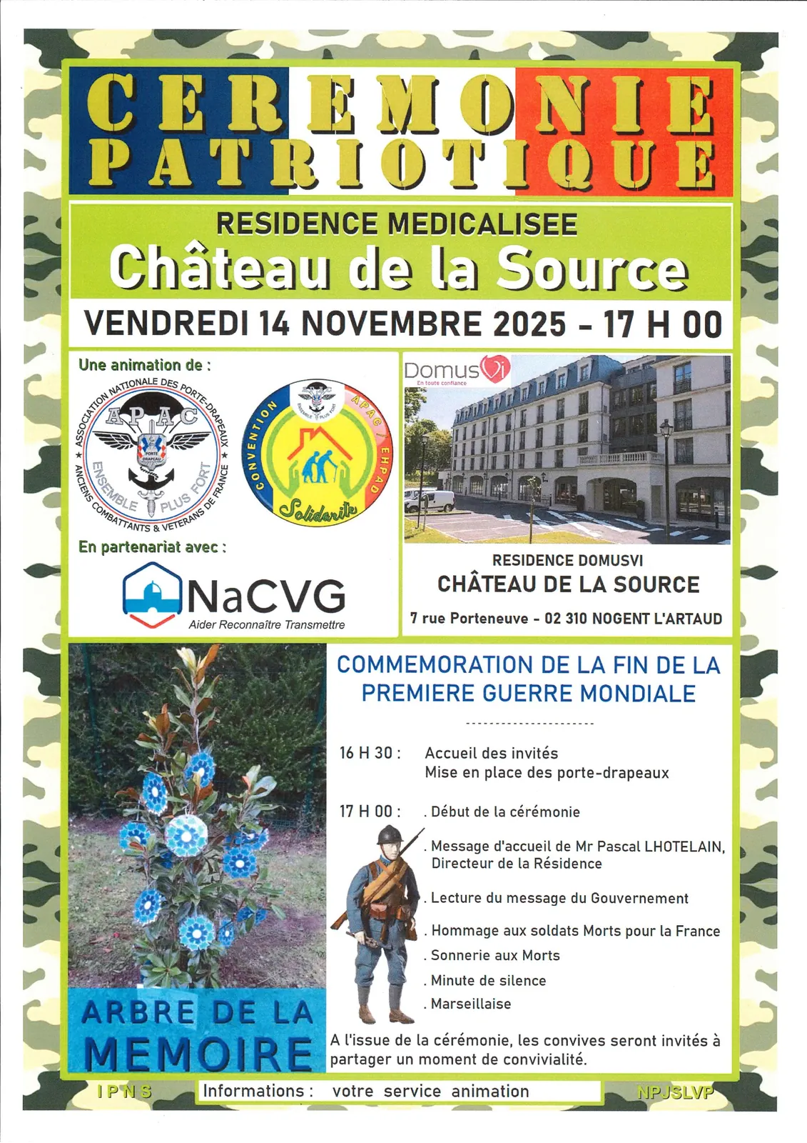 Commémoration du 11 Novembre 