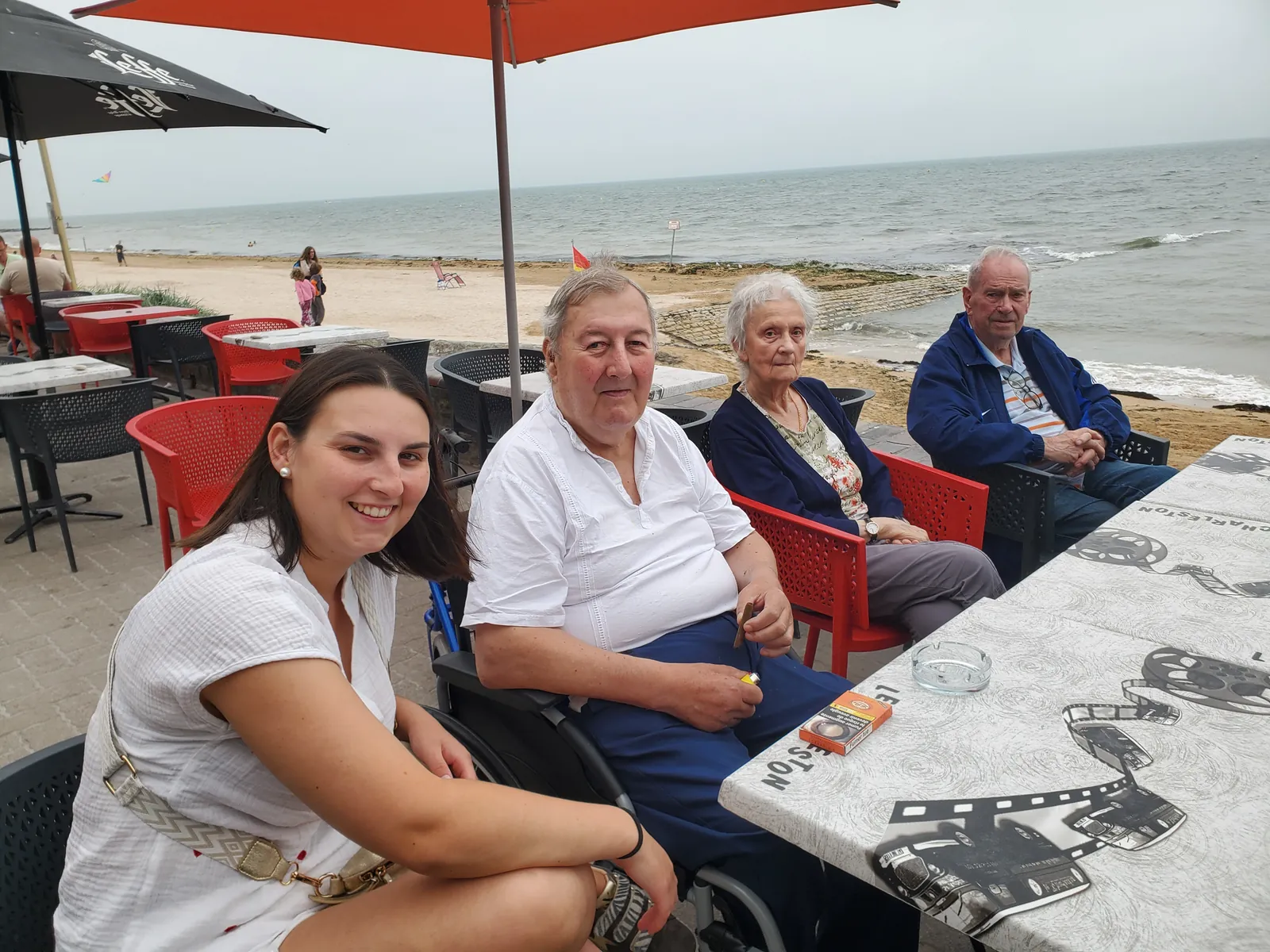 Sortie à St Aubin sur Mer au Charleston : un moment vintage face à la mer