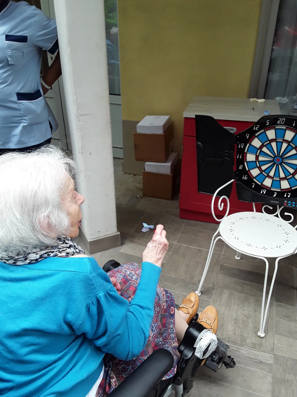 Jeu de fléchette 