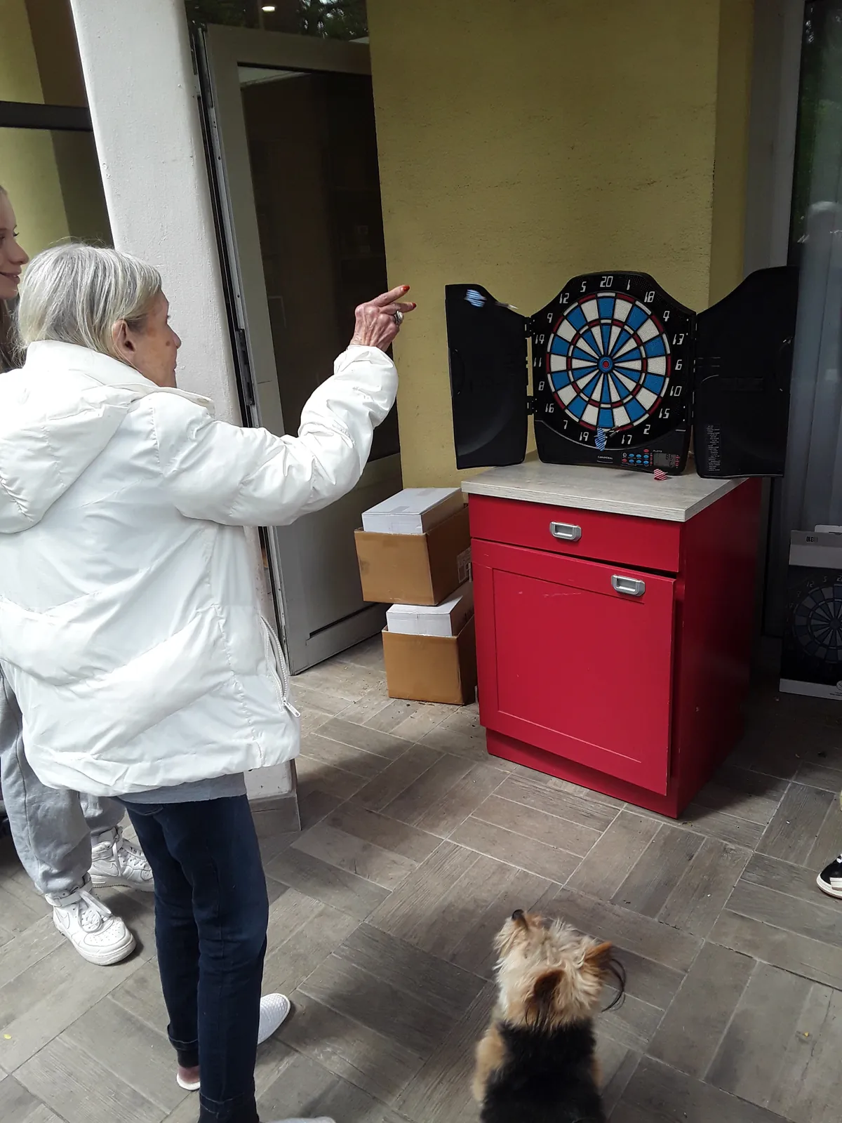 Jeu de fléchette 