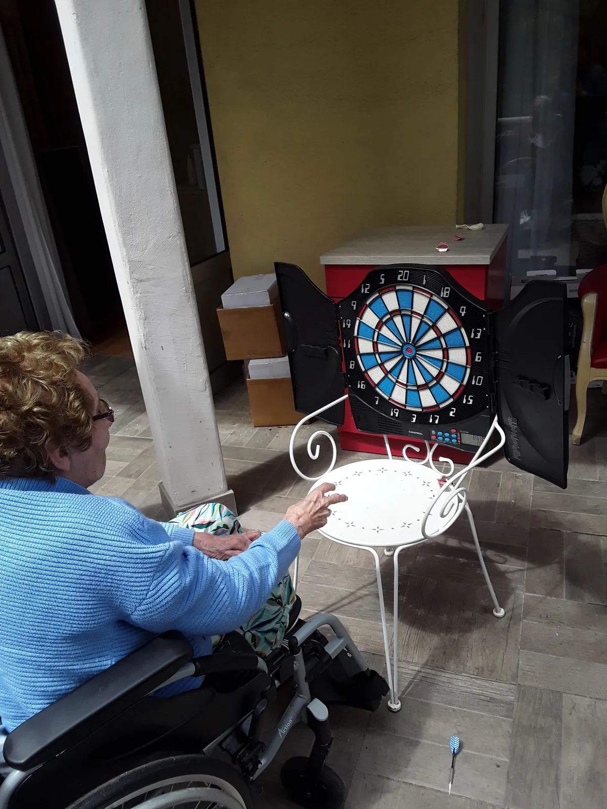 Jeu de fléchette 