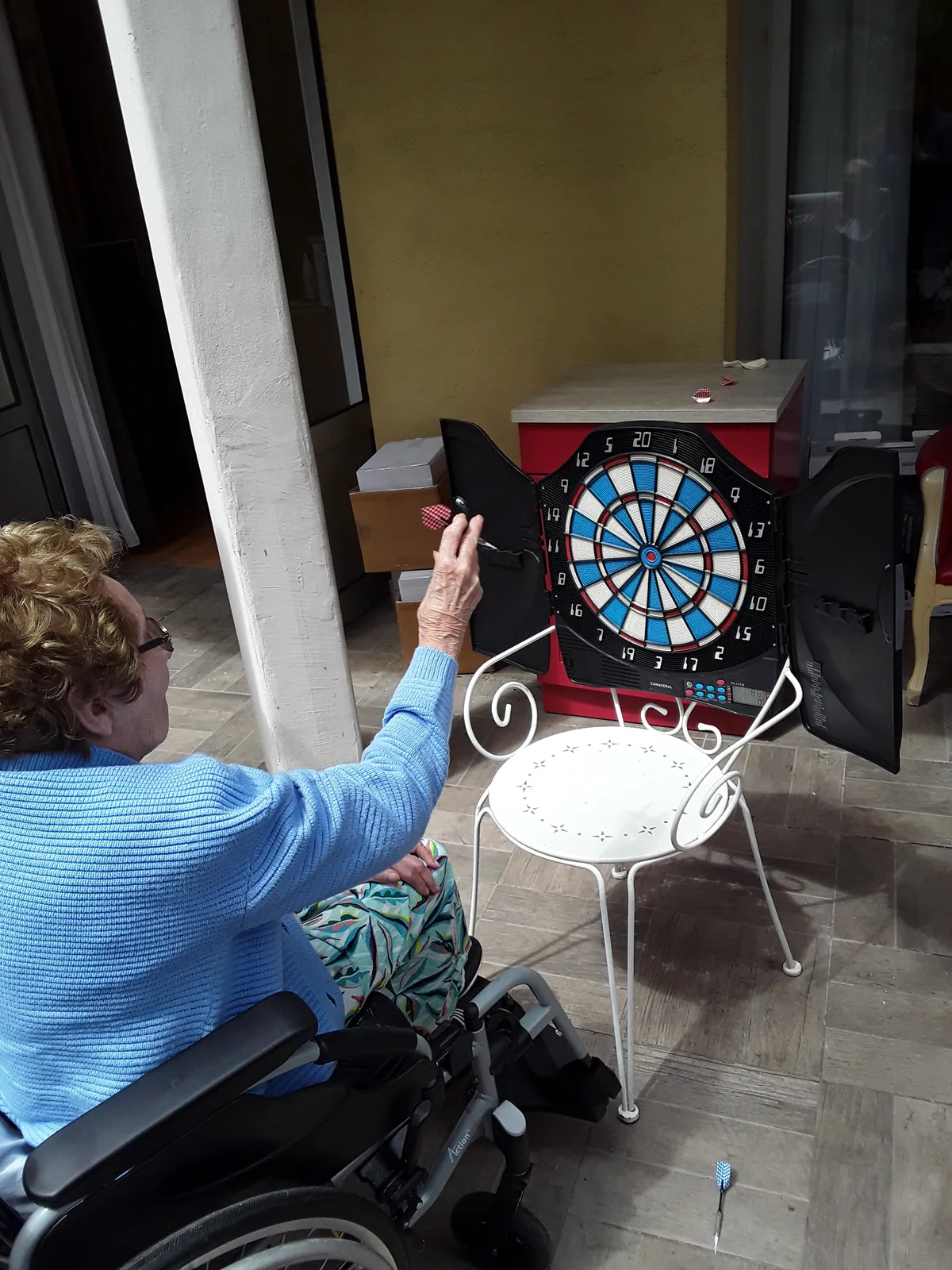 Jeu de fléchette 