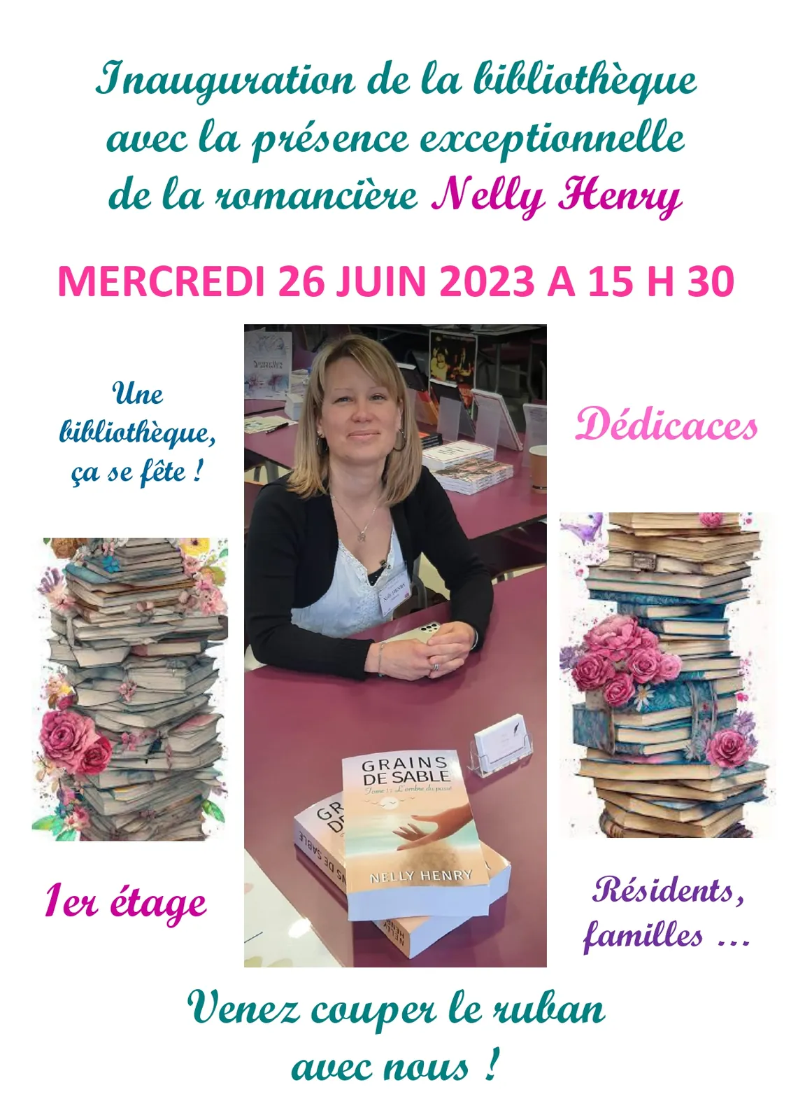 Inauguration de la bibliothèque