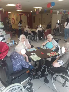 loto avec les aides-soignantes
