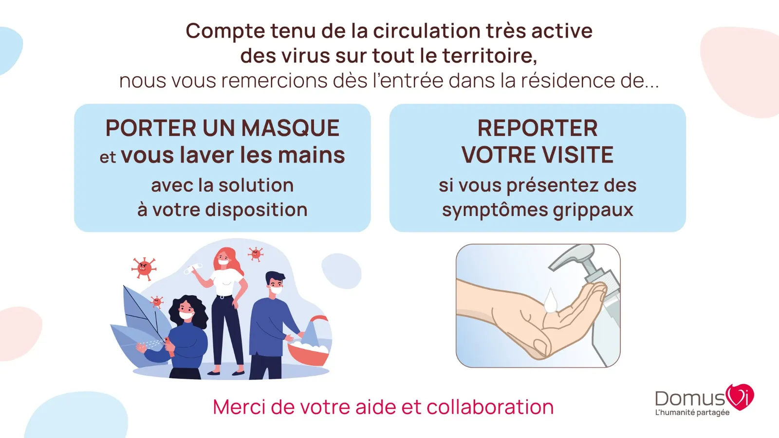 Masque pour la prévention 