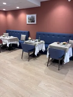 Des centres de table réalisés avec passion par nos résidents