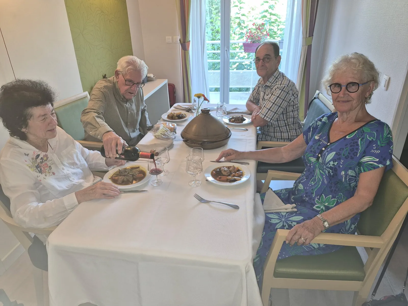 Une tradition qui se partage, comme à la maison