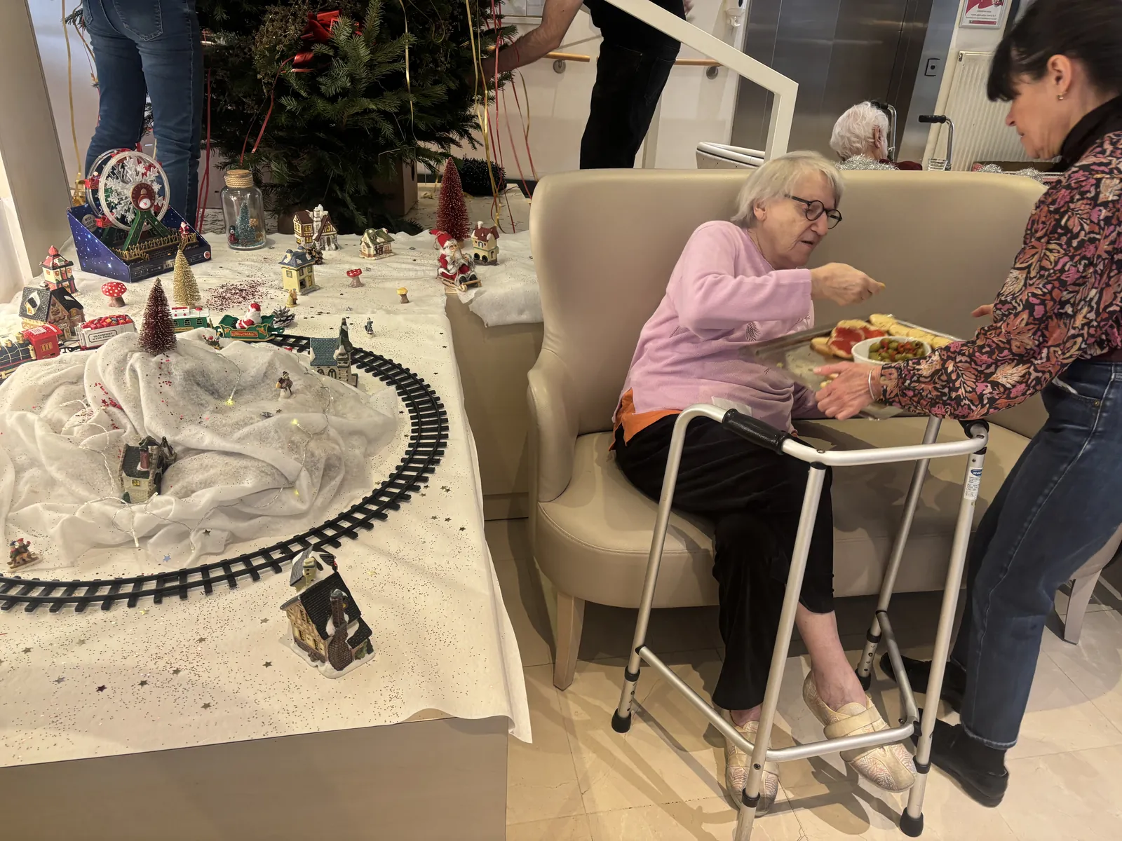Une parenthèse de convivialité autour d’un apéritif partagé aux Marines