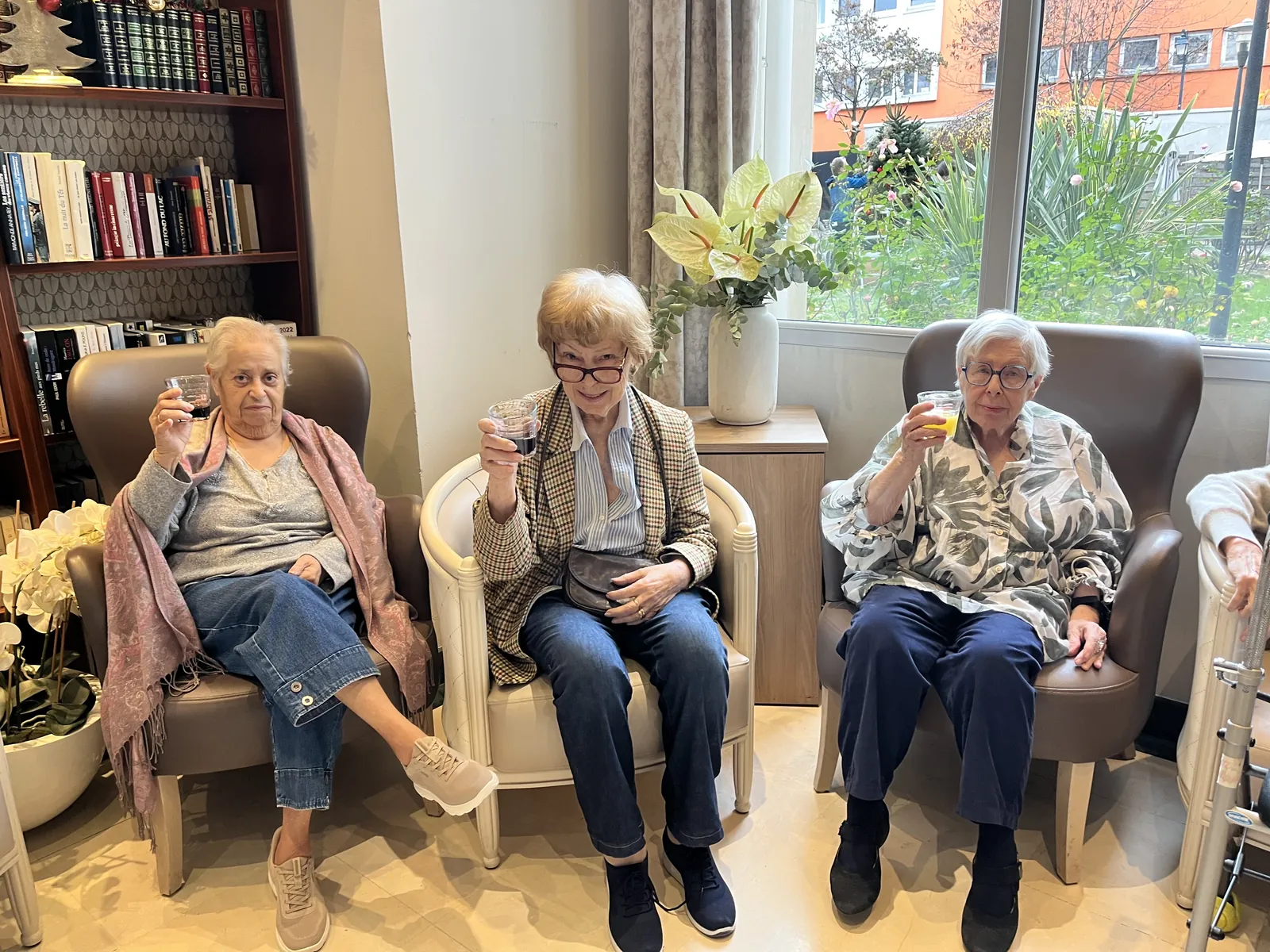 Une parenthèse de convivialité autour d’un apéritif partagé aux Marines