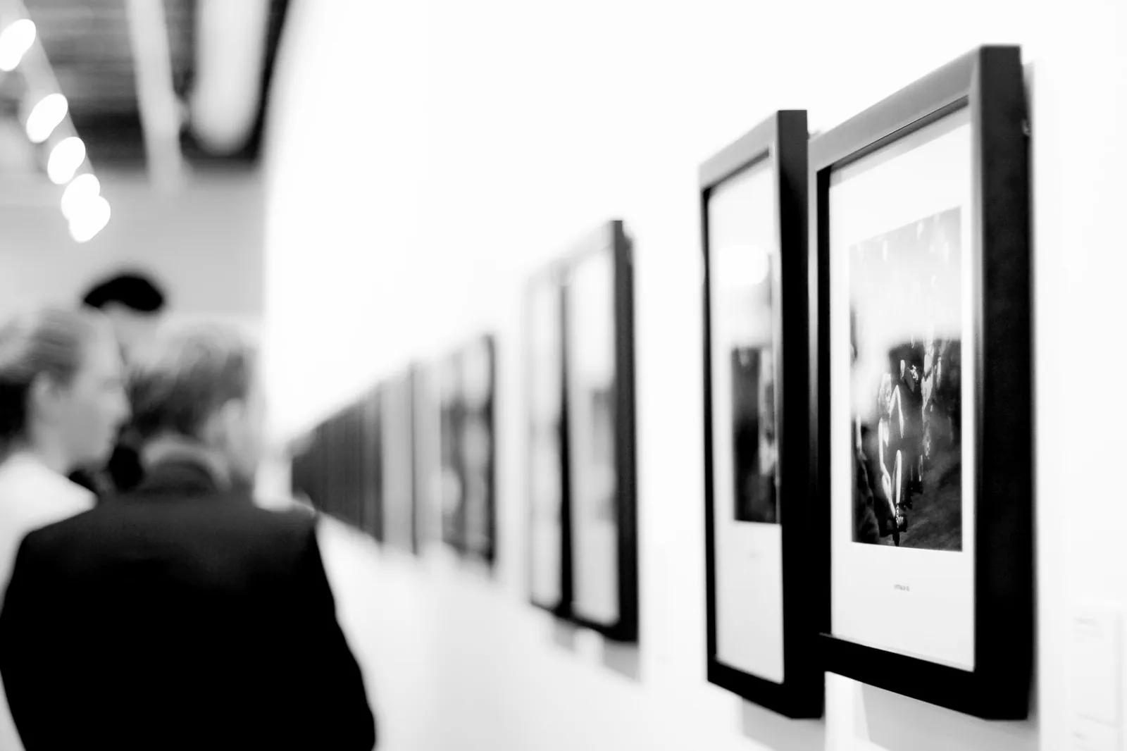 Vernissage d'une expo photos à la Demeure