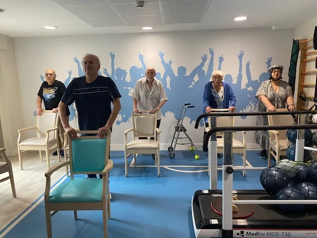 Reprise de la gym adaptée a la residence Mazargues du lundi au vendredi 