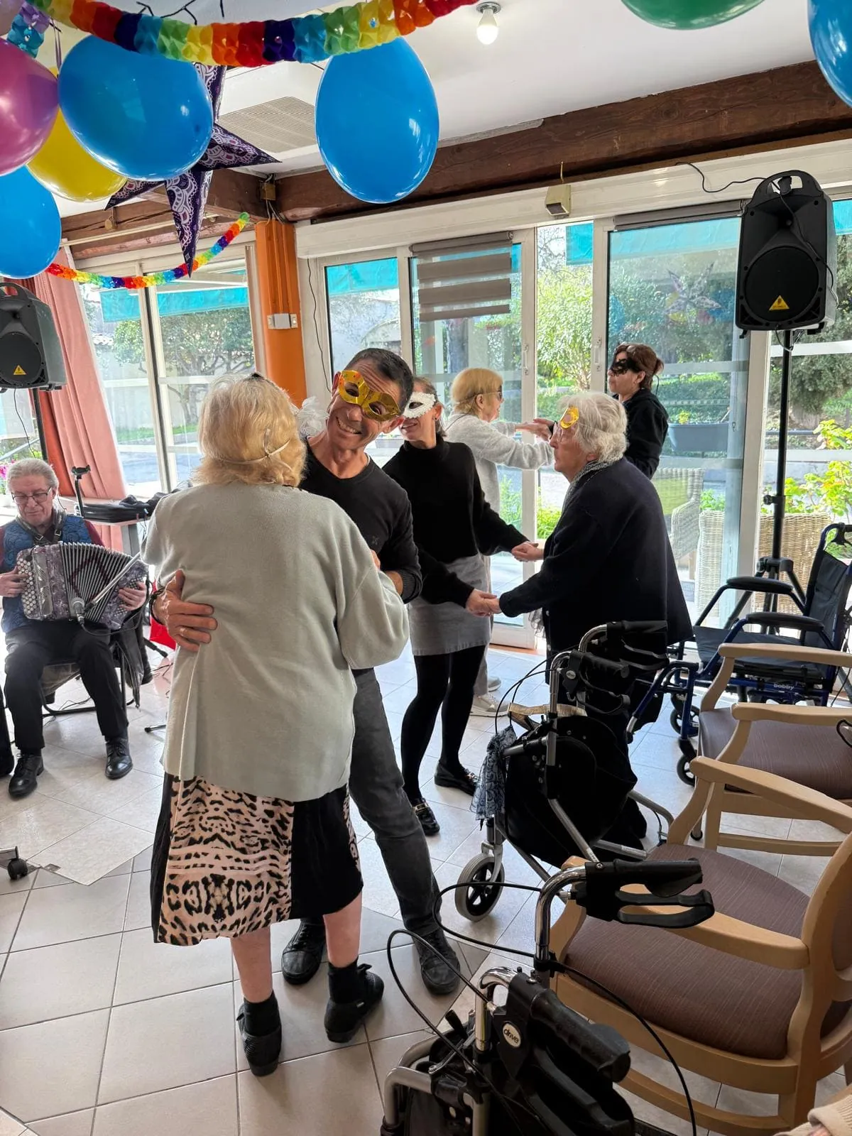 Un vent de fête a soufflé sur la résidence 