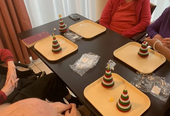 Les résidents se préparent pour les fêtes !