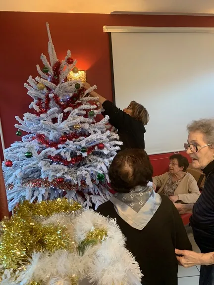Les résidents se préparent pour les fêtes !