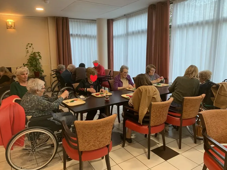Les résidents se préparent pour les fêtes !
