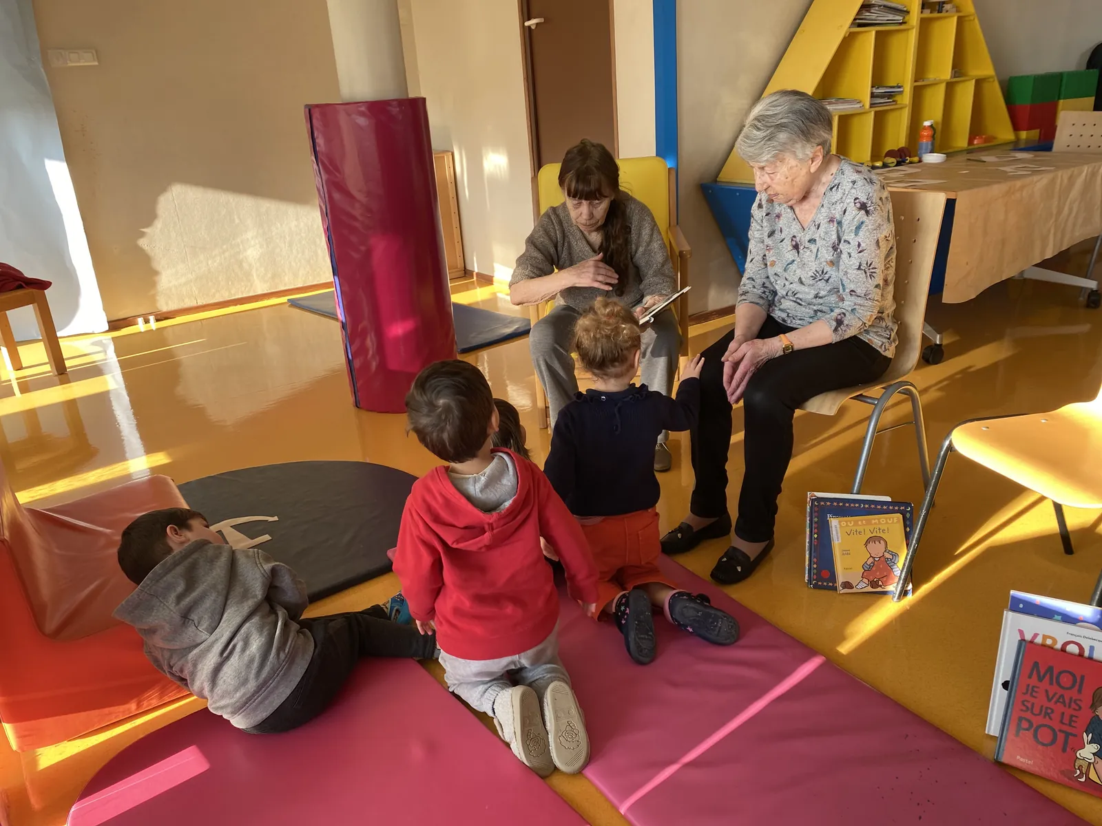 UN NOUVEAU PROJET RENCONTRES INTERGENERATIONNELLES 