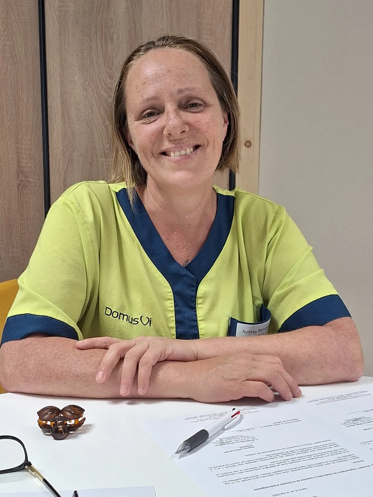 Qualification d'une collaboratrice