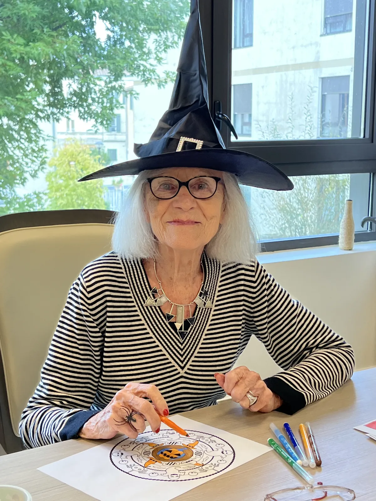 Mandalas sur le thème d'Halloween