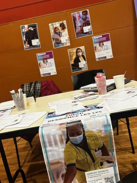 Recrutement Forum des métiers. 