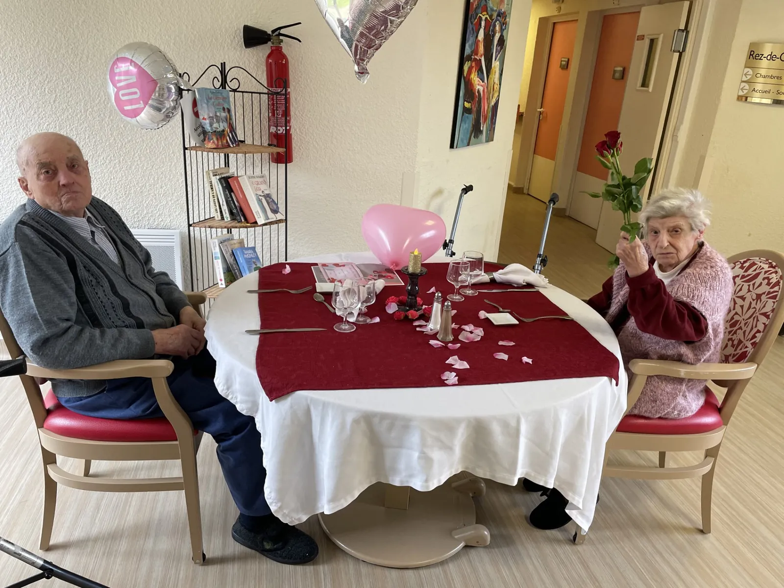 La Saint valentin au Domaine de Jallemain - Maison de retraite
