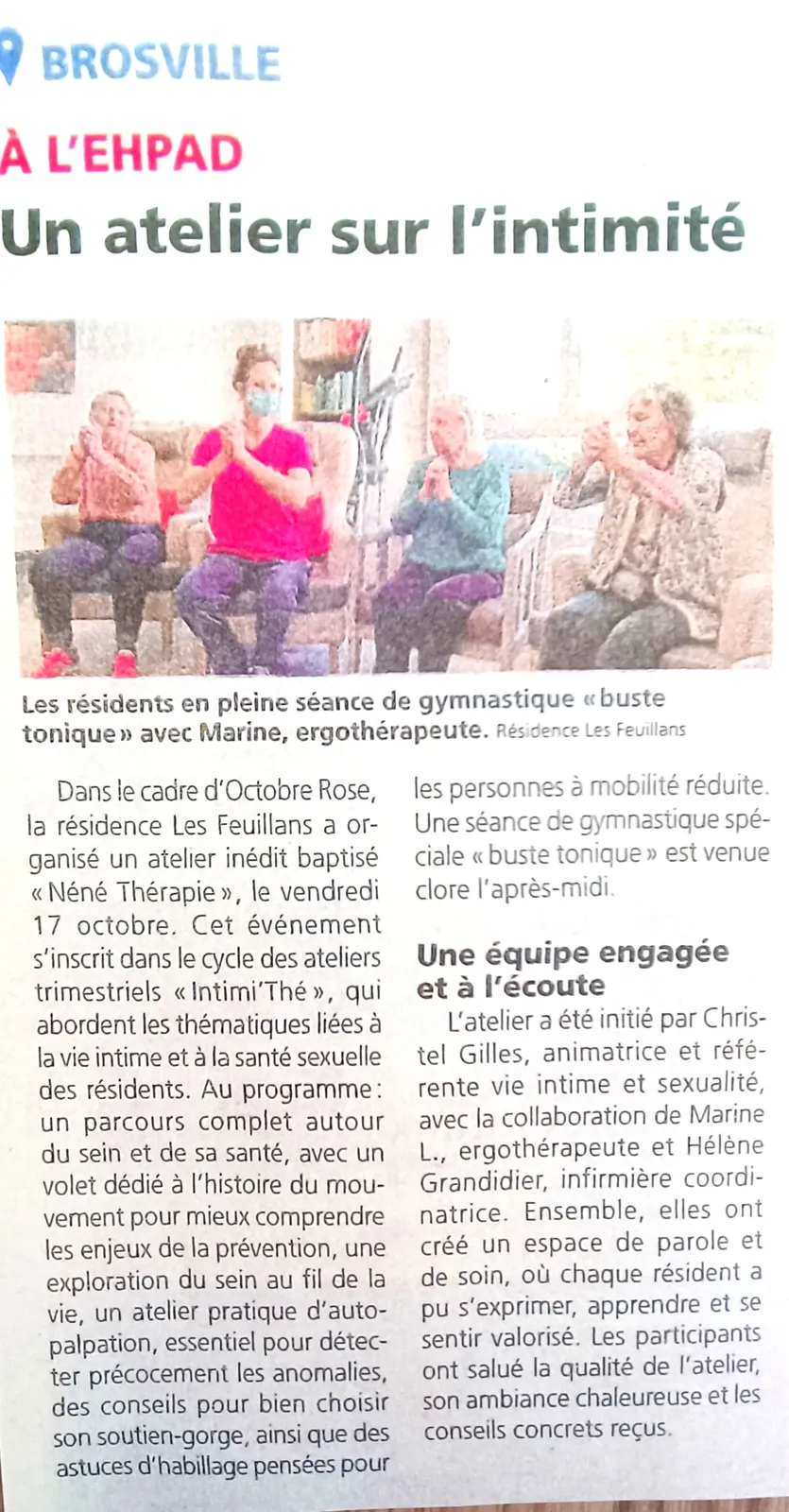 Octobre rose et néné thérapie !