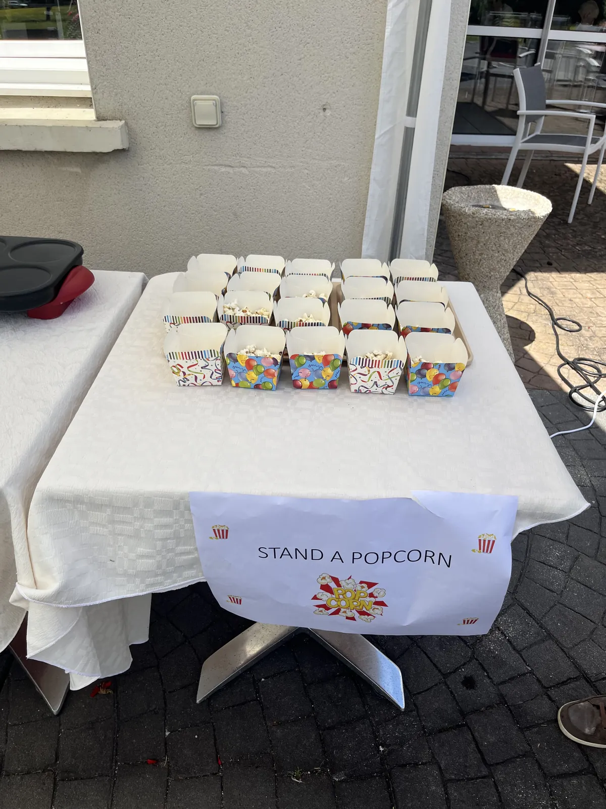 Préparation de la fête des familles 