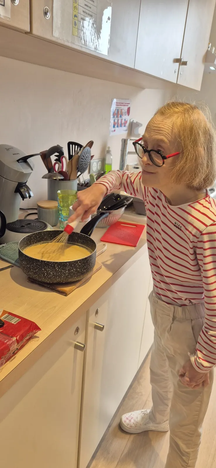 Le vendredi, c’est repas thérapeutique au PASA ! 