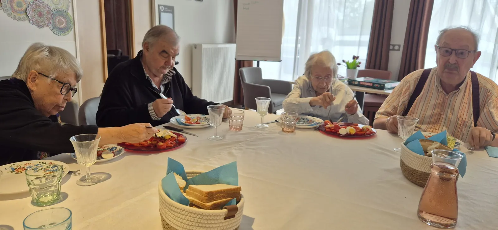 Le vendredi, c’est repas thérapeutique au PASA ! 