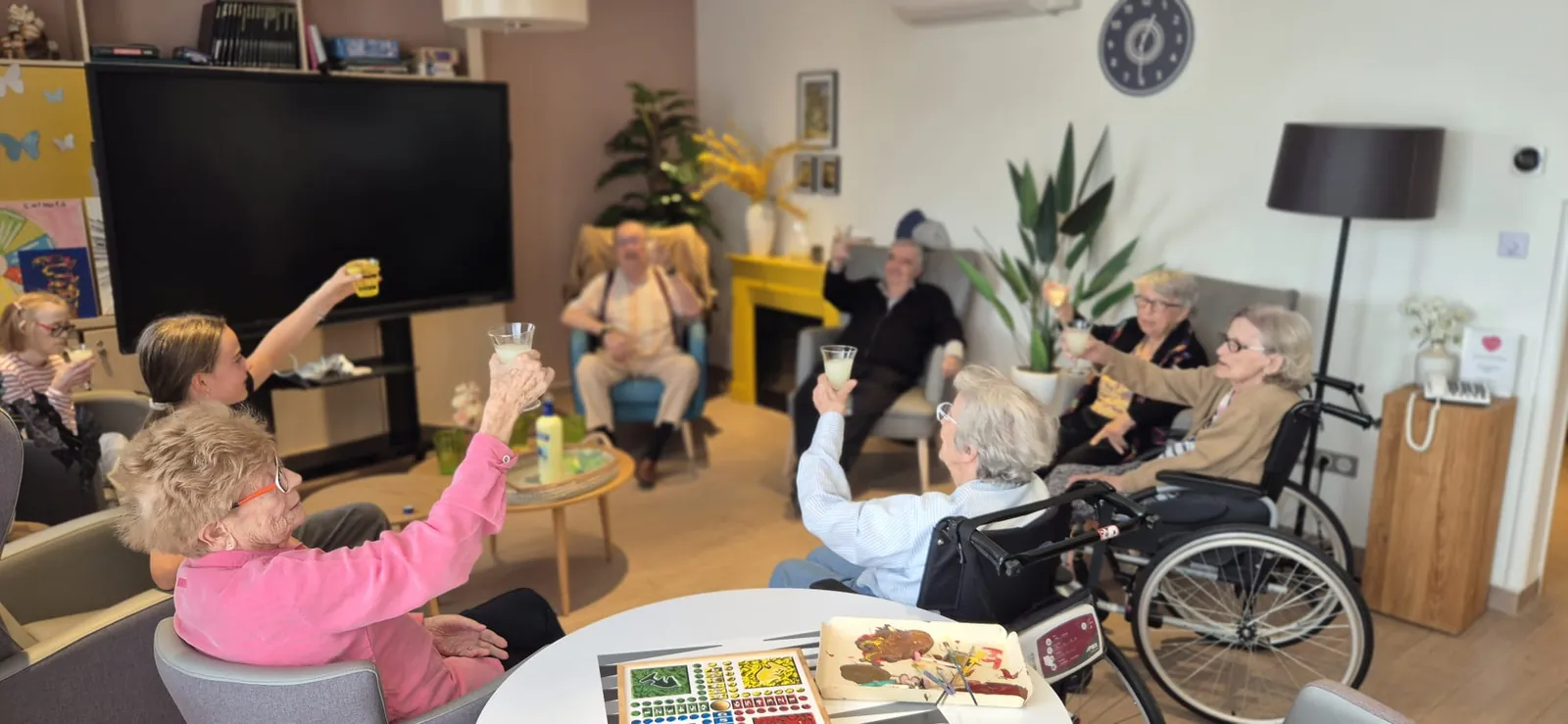 Le vendredi, c’est repas thérapeutique au PASA ! 