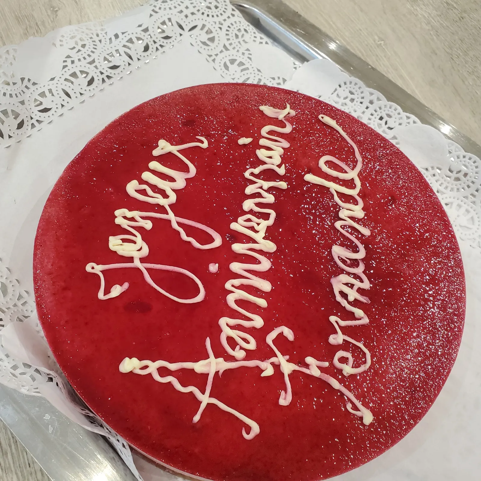 Anniversaire de Mme A.F !