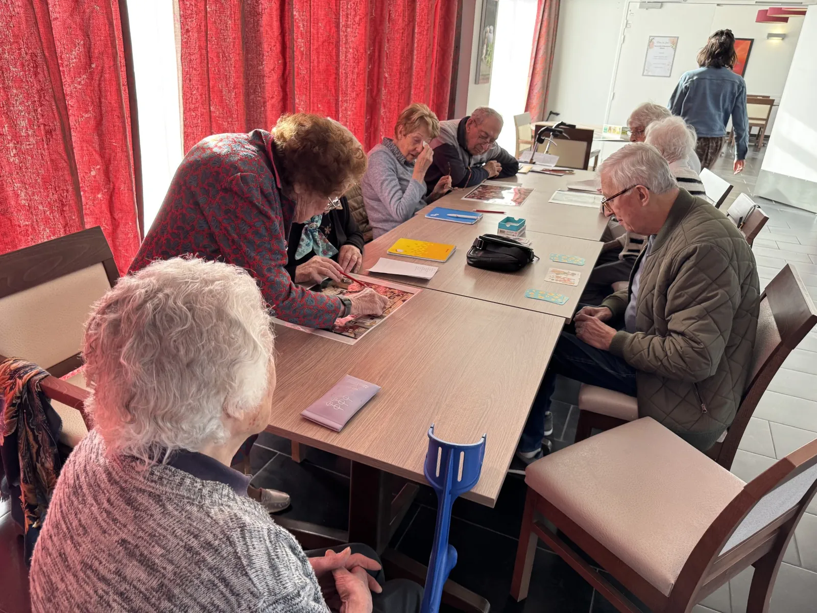Atelier mémoire de ce matin !