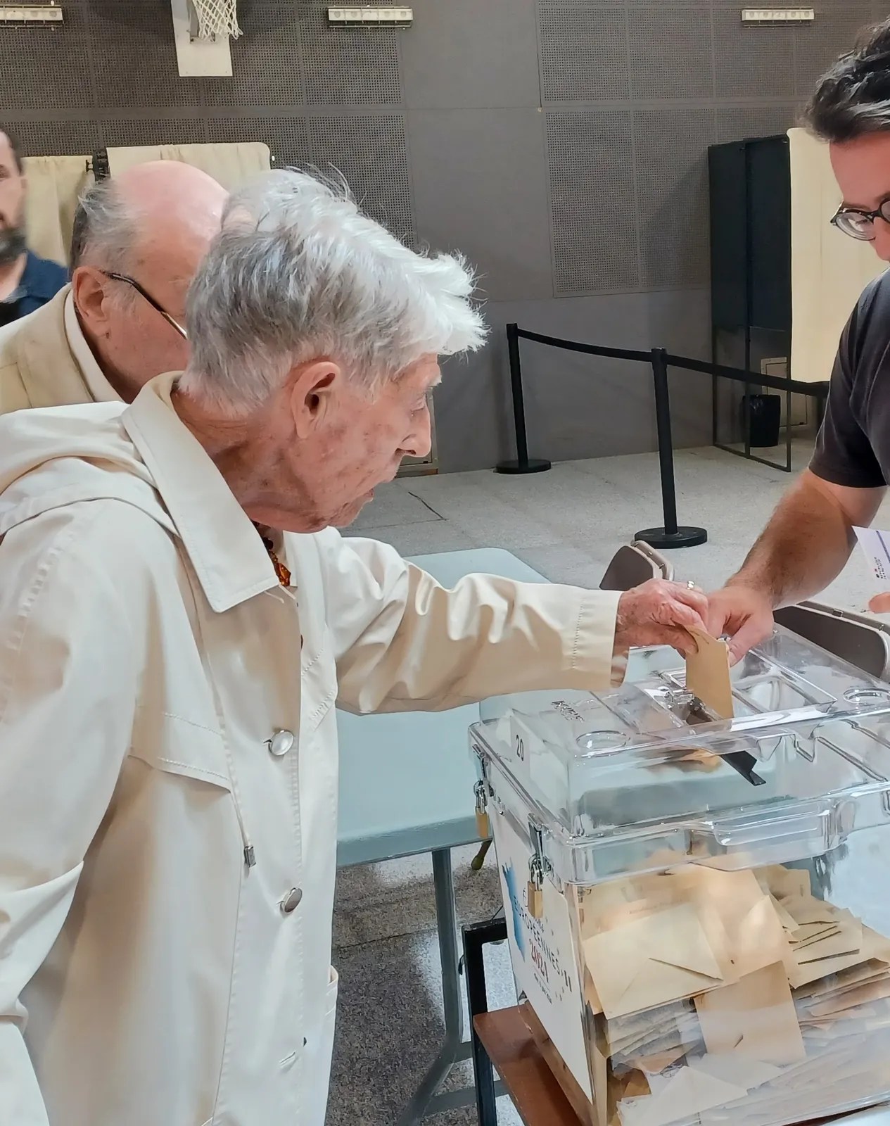 A voté !