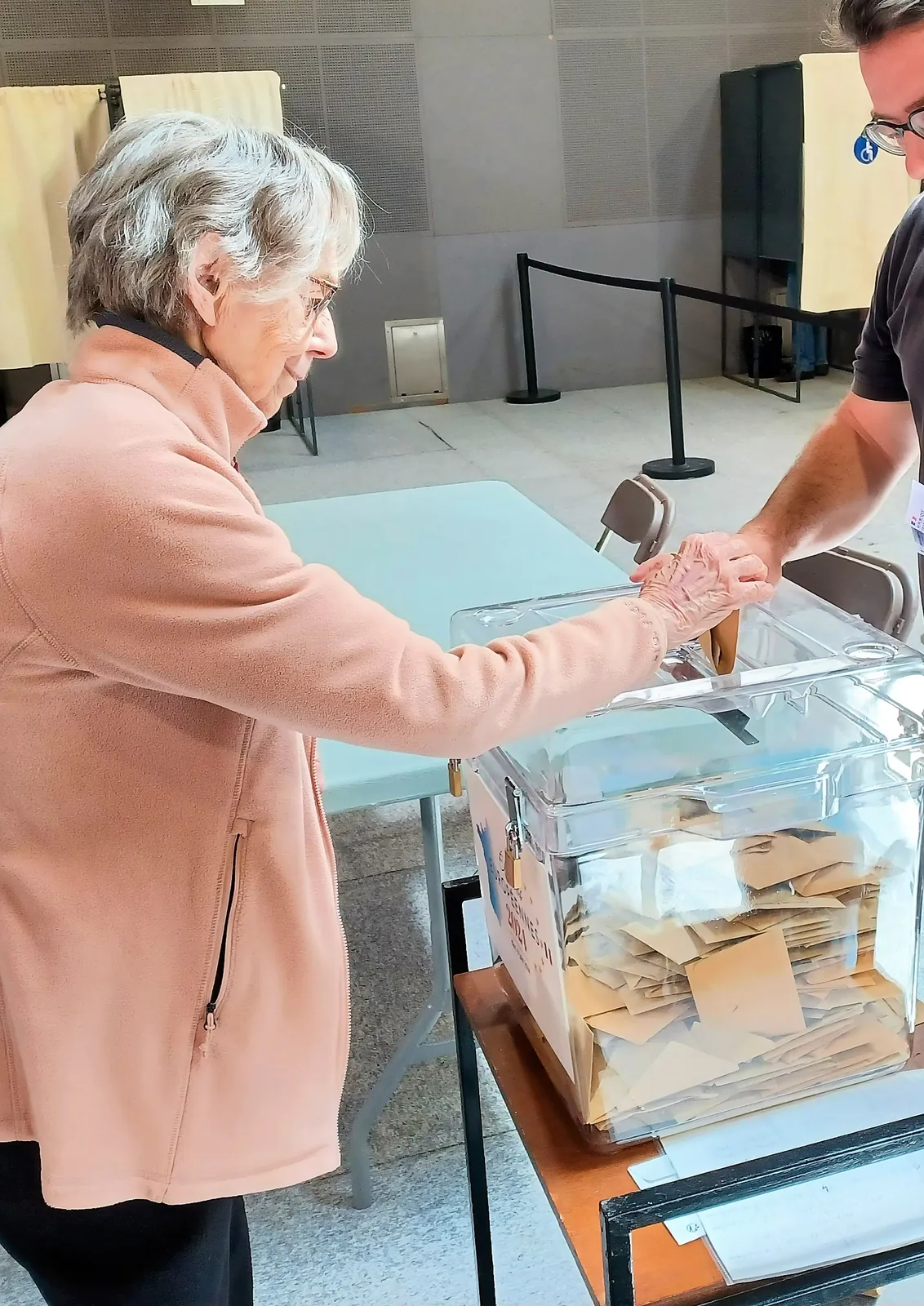 A voté !