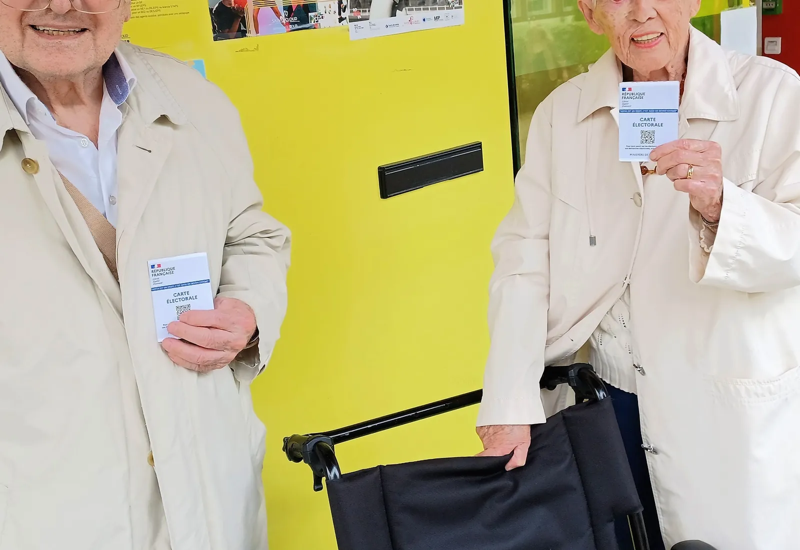 A voté !