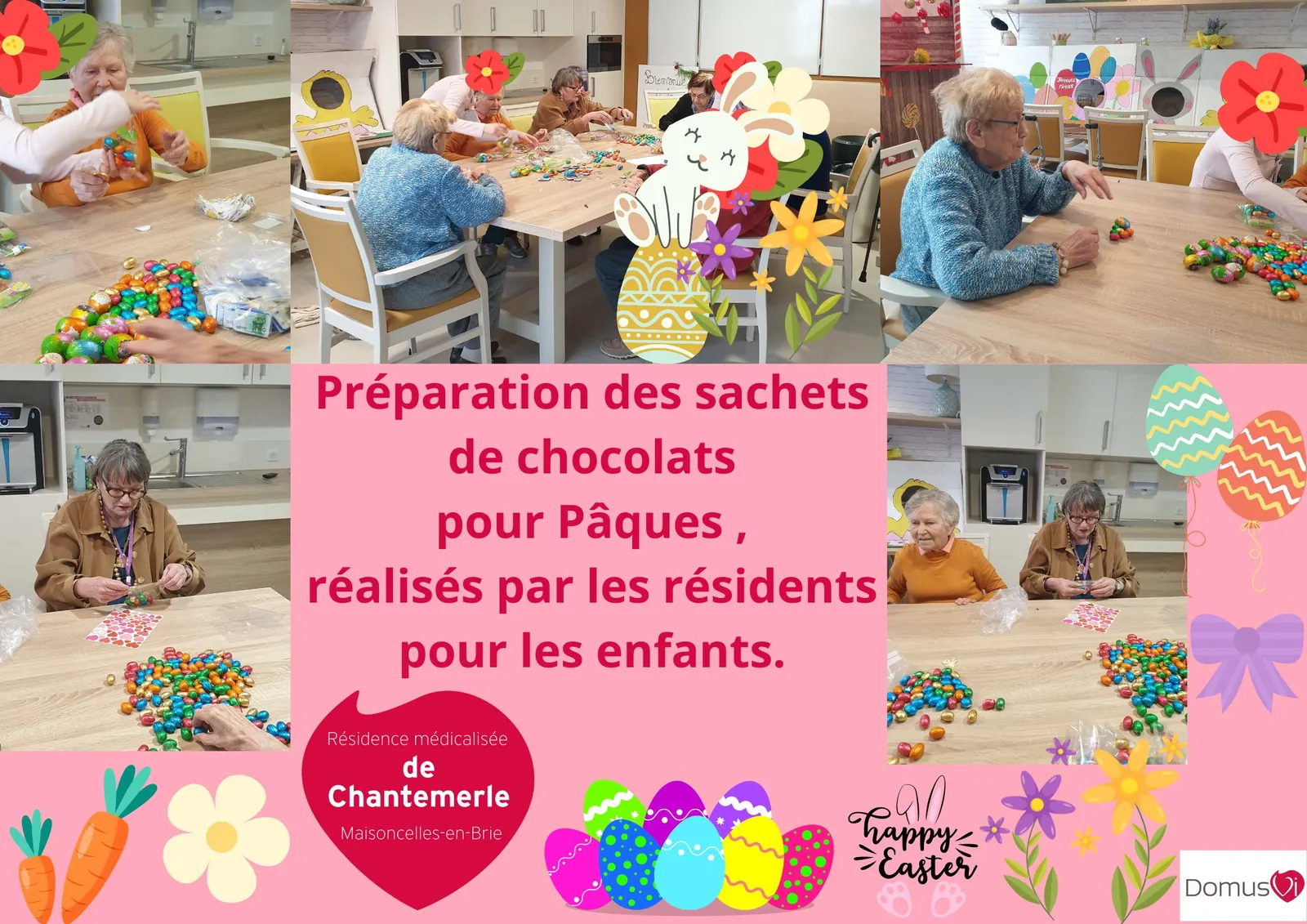 Préparation des festivités de Pâques 